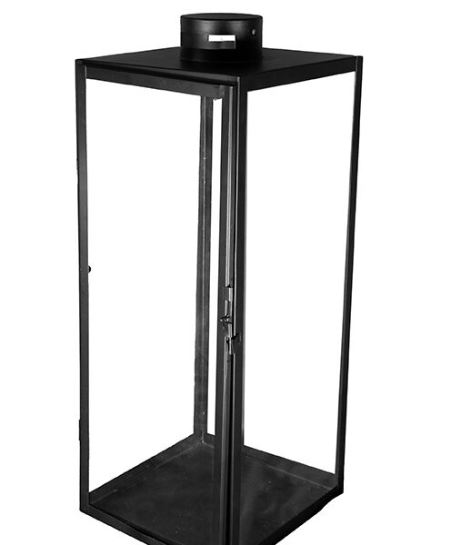 Windlicht Lantaarn - zwart